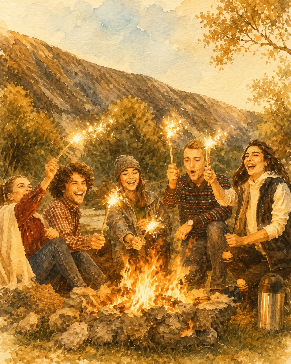Lighting an Ulstraw fire starter